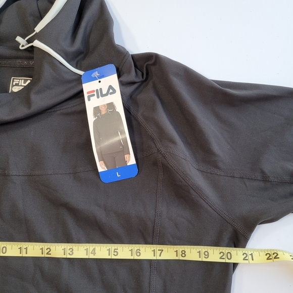 Fila Women's Dark Gray Lightweight Jacket - Picture 3 of 5
